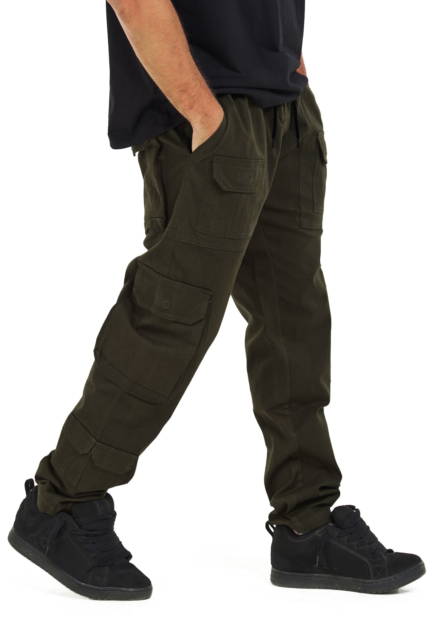 Olive Cargo Jogger